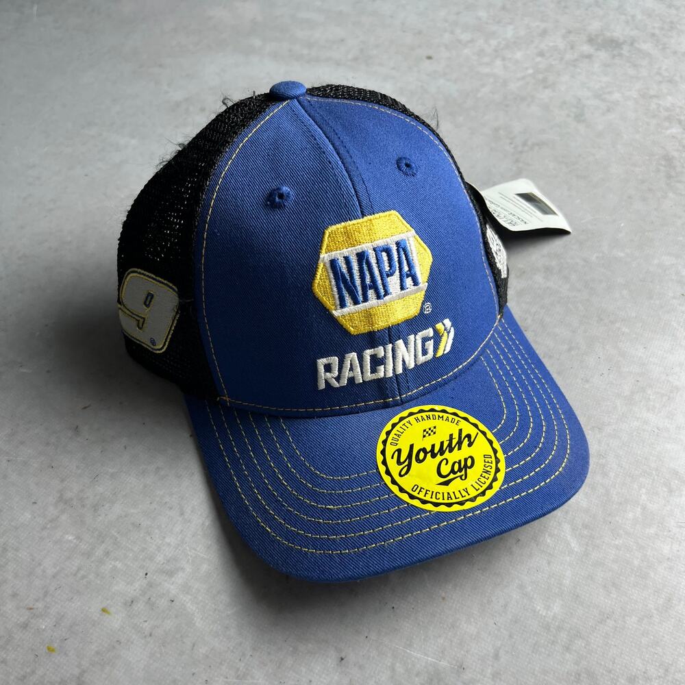 Chase Elliott NAPA Racing #9 NASCAR Youth Cap Blue Strap Back Hat NWT